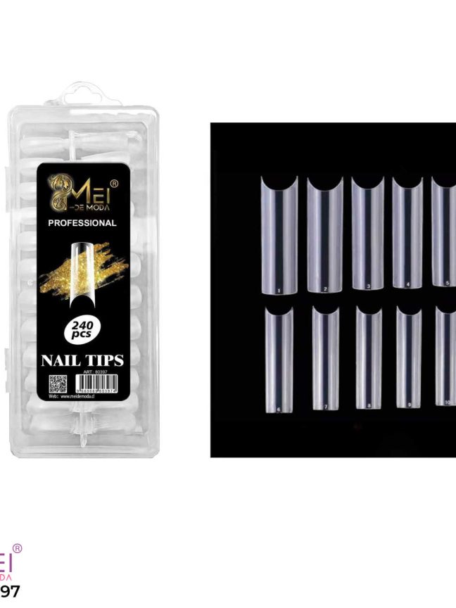 Tips Cuadrada Sonsisa 240 pcs