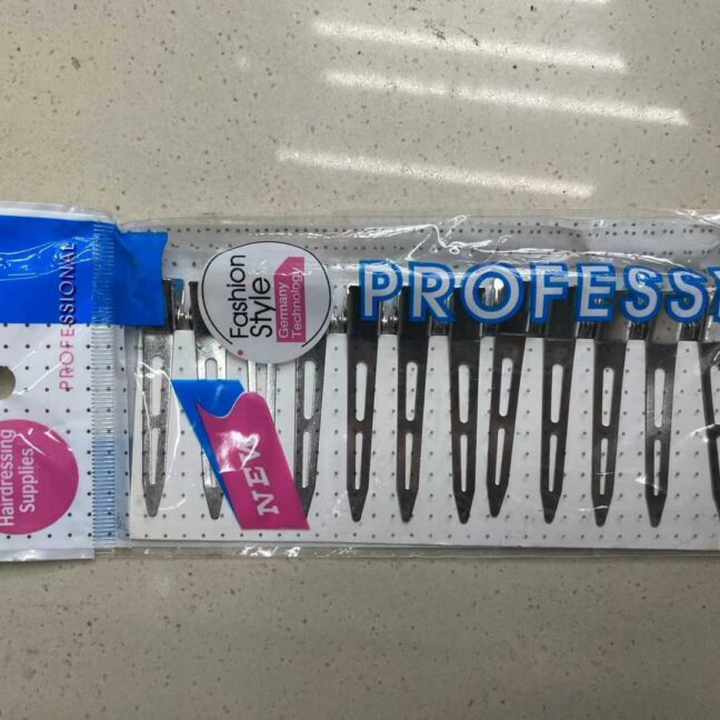 Pinza de Cabello Acero