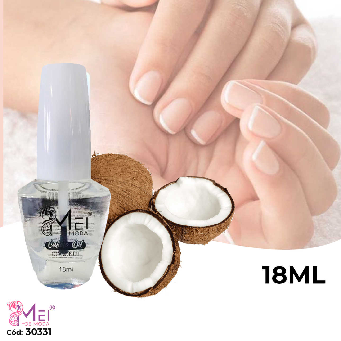 Aceite de Cuticula COCONUT 18ml