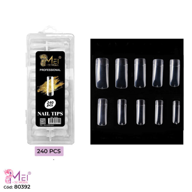 Tips Cuadrado 240 pcs