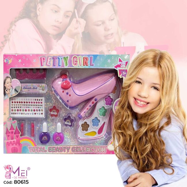 Kit de Maquillaje y Manicure para Niñas