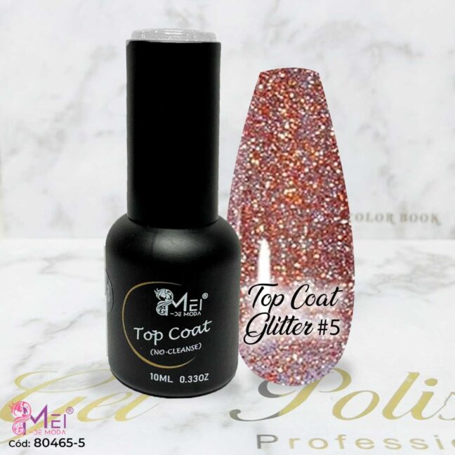top coat glitter #5