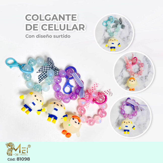 Colgante de Celular de Figuras para Niños