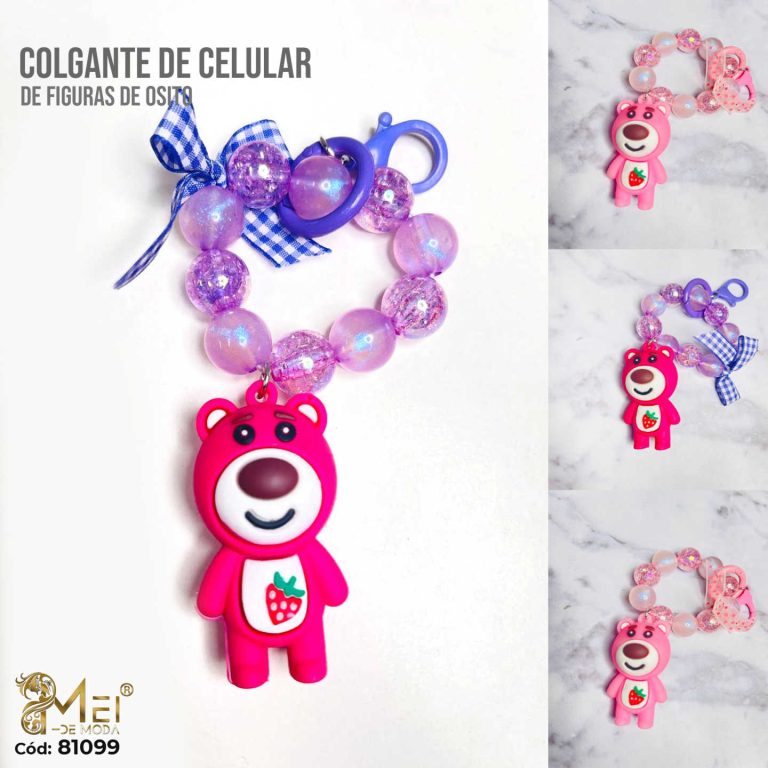 Colgante de Celular de Forma Oso