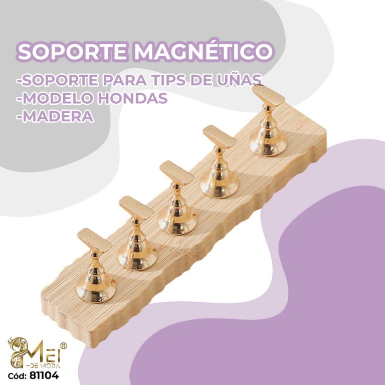 Posa Tips Cuadrado con Ondas 5 Pcs