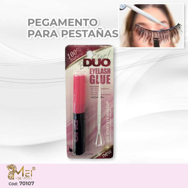 Pegamento DUO Negro Rosa 5gr