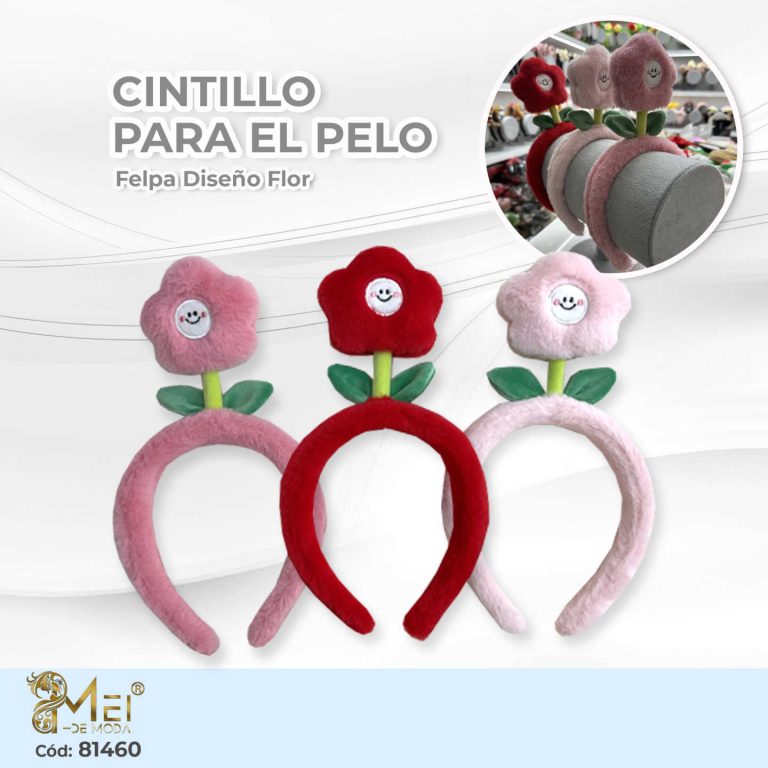 Cintillo de Cabello Flor 12 unidades