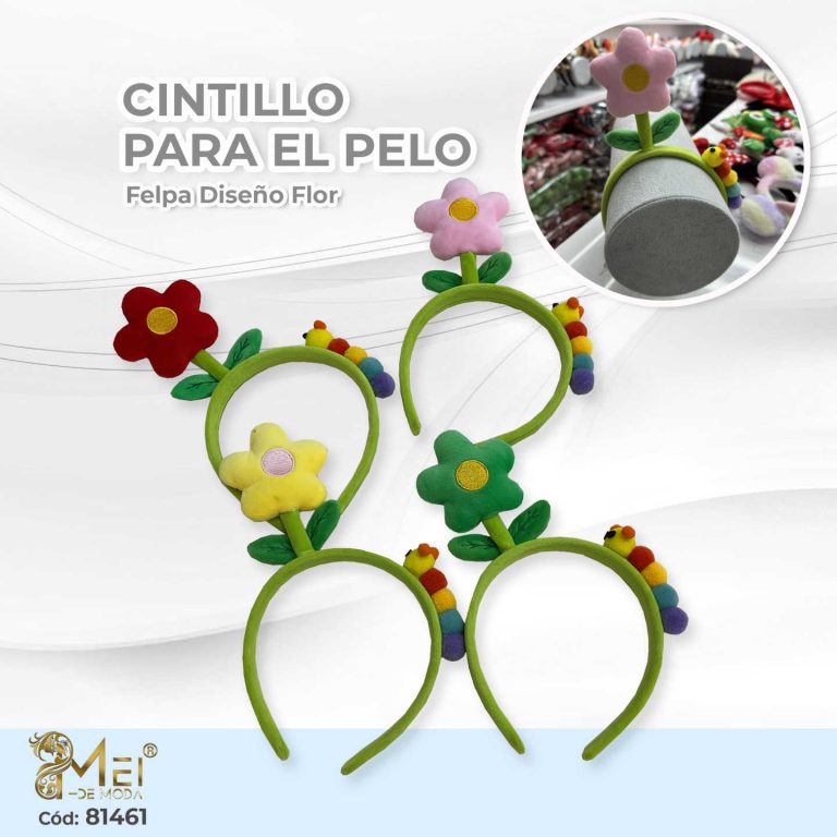Cintillo de Cabello Flores