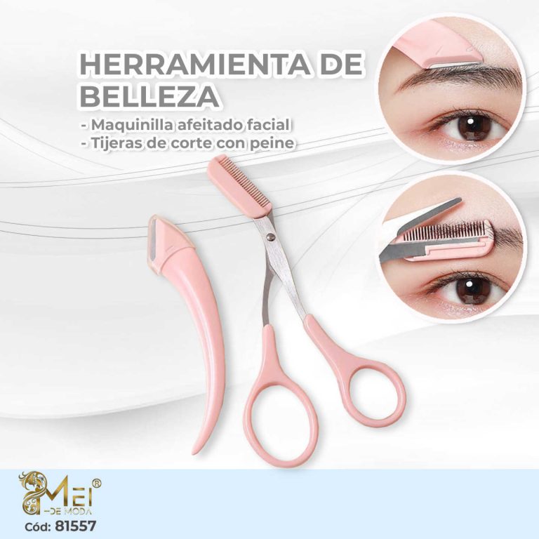 Tijera de Cejas + Perfilador