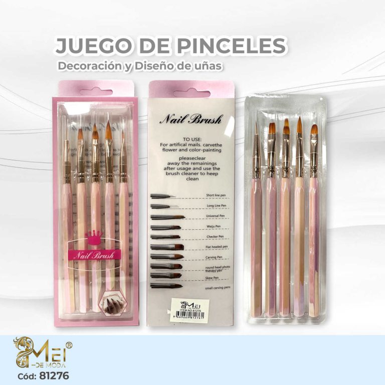 Kit de Pinceles 5 pcs