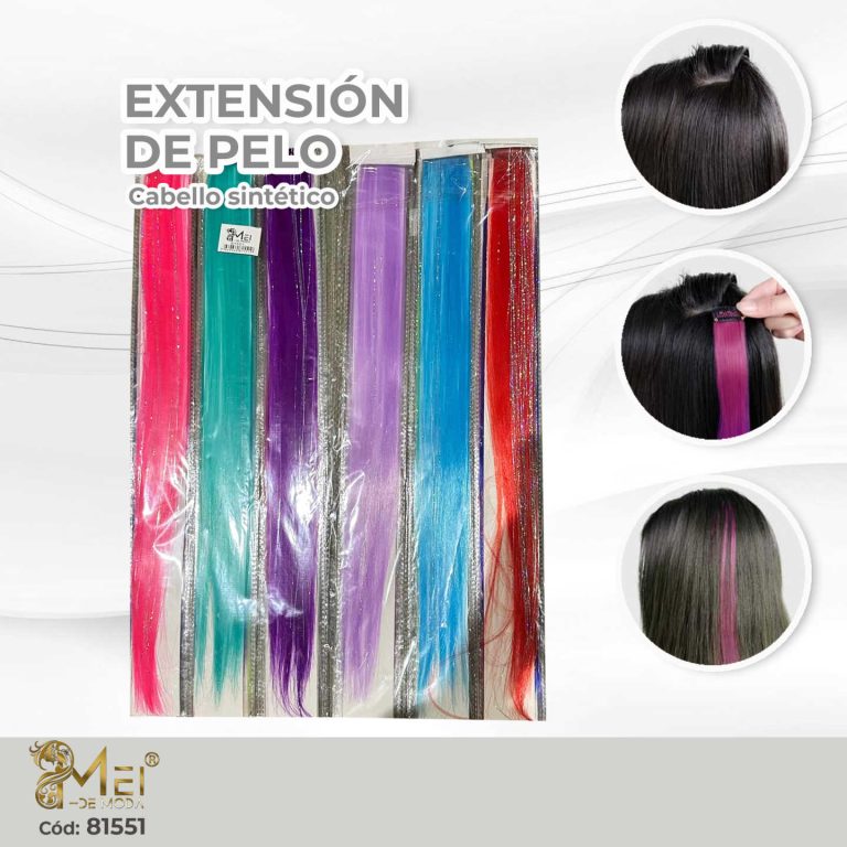 Extensión de Cabello con Brillo 1 gancho