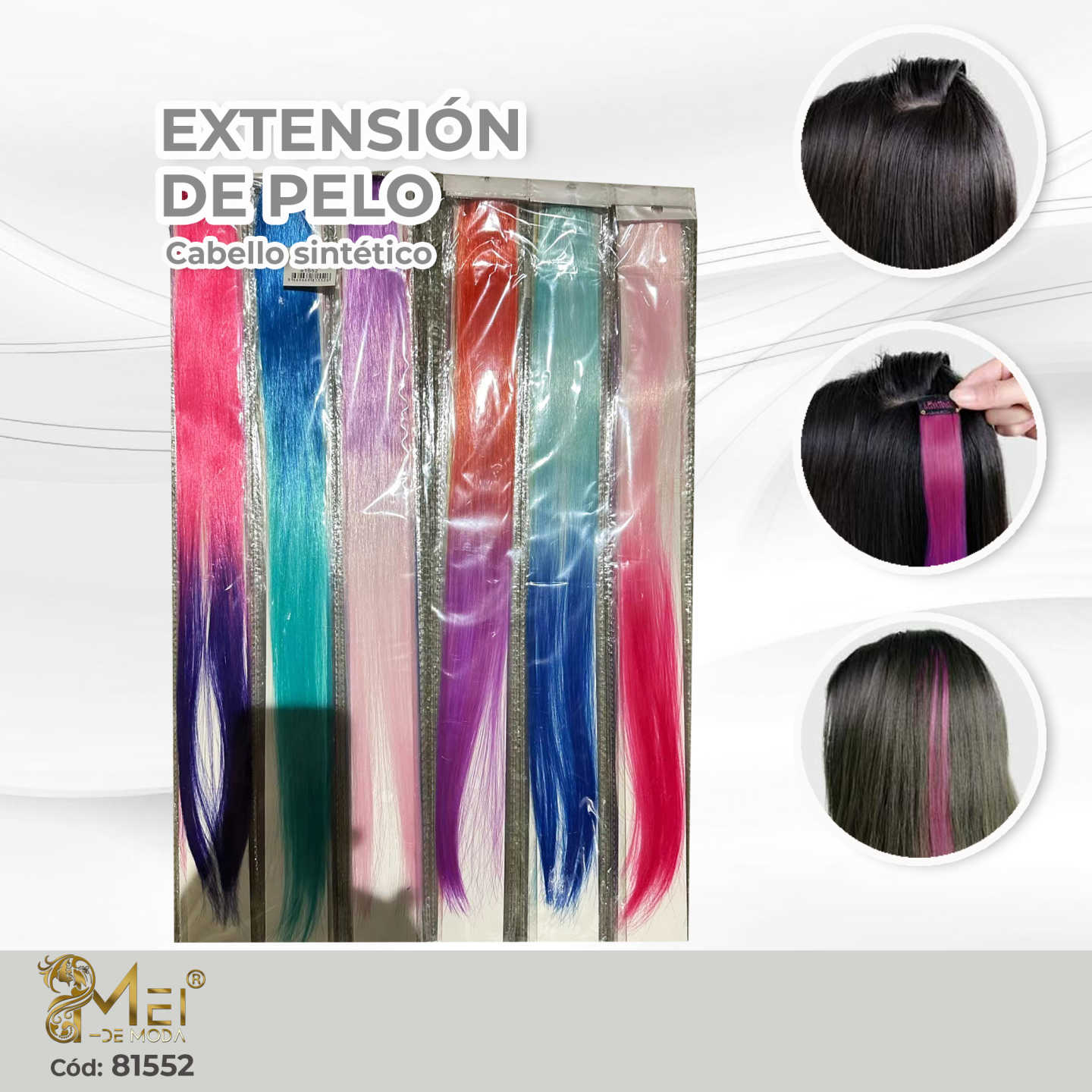 Extension de cabello Degradado