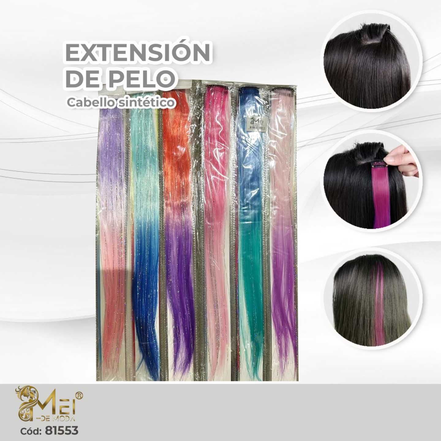 Extension de cabello Degradado con Brillo
