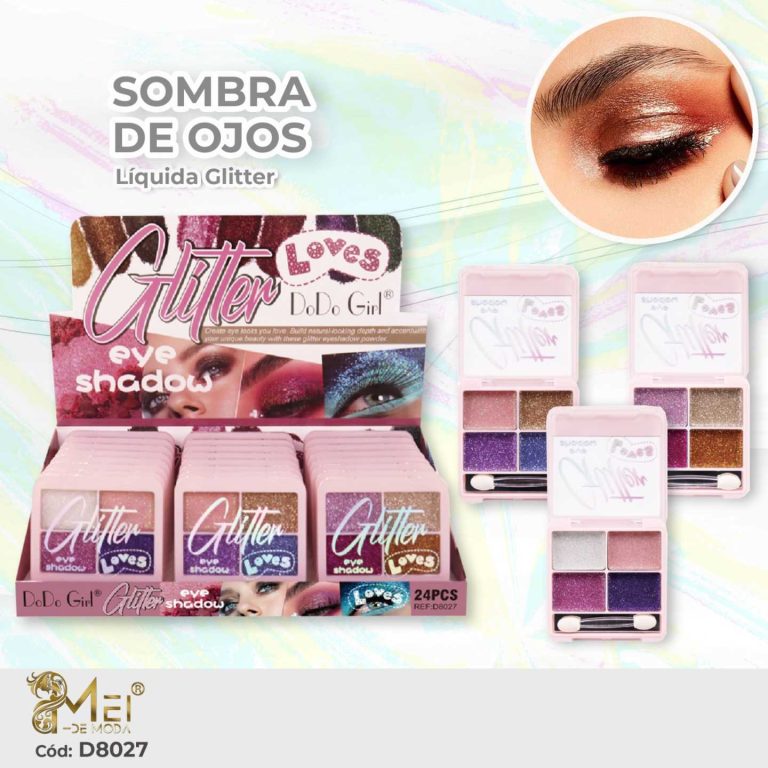 Sombra de ojos 4 colores
