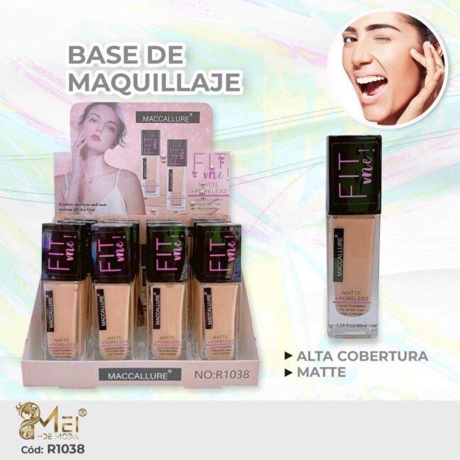 Base líquida maquillaje 40ml