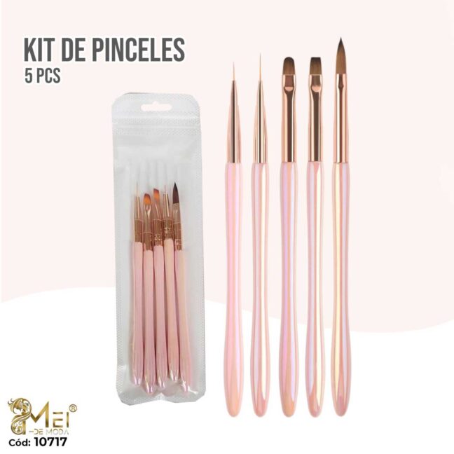 Set de Pinceles para Decoración 5pcs