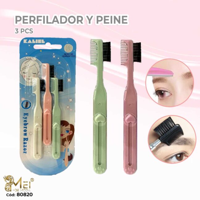 Set de 3 Perfiladores para cejas patita de gato