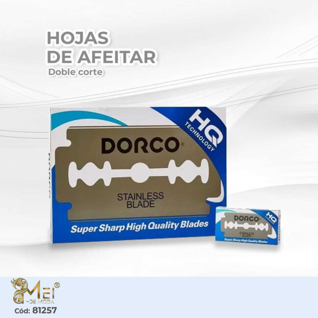 Caja de Hojas de Afeitar 10 pcs DORCO
