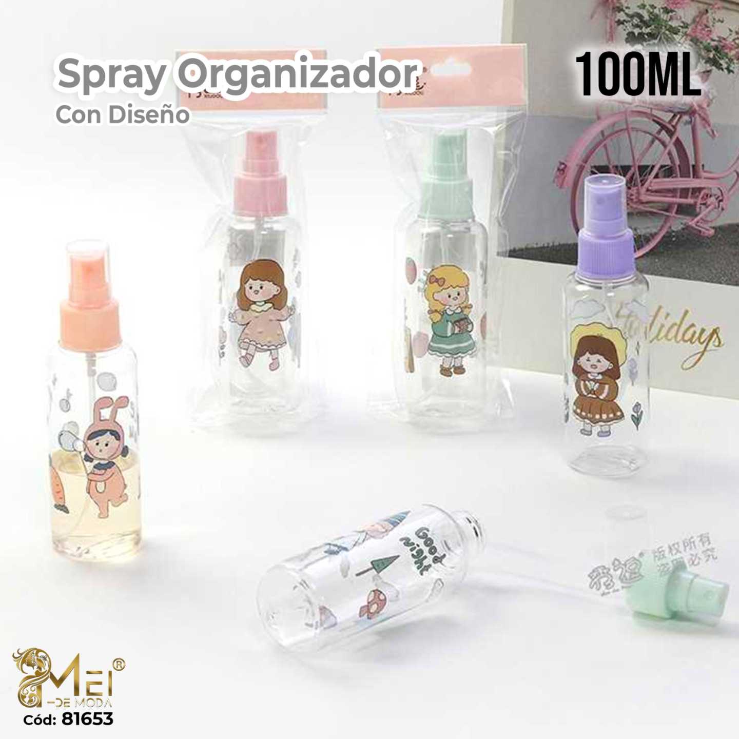 2 Botella pulverizadora 100ML