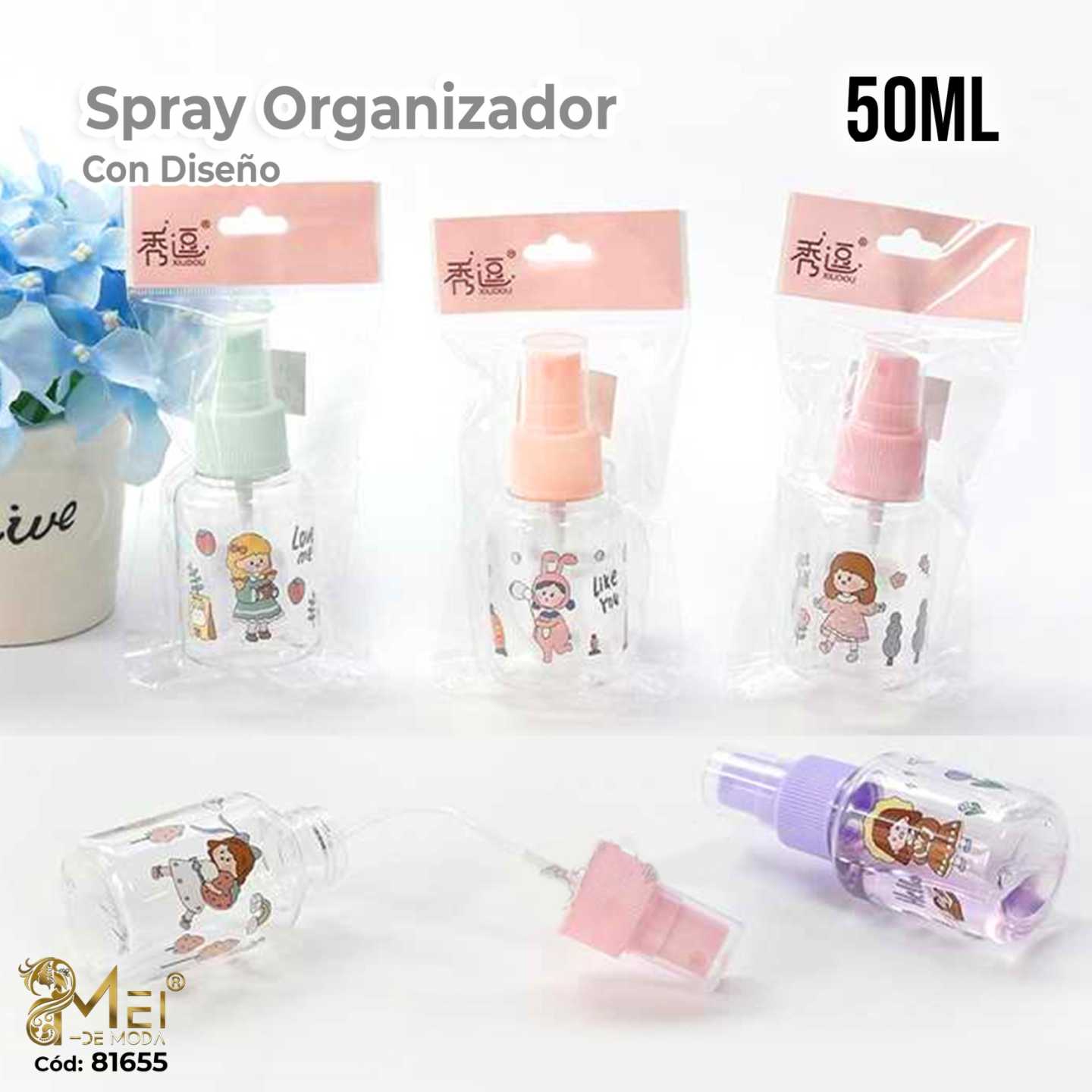 2 Botella pulverizadora 50ML
