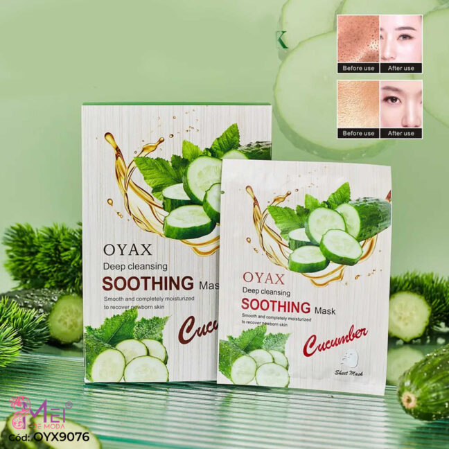 Mascarilla Facial de Pepino 10 UNID