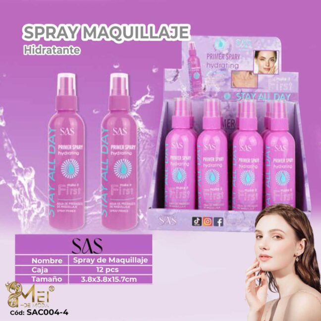 Spray fijador de maquillaje 117ml