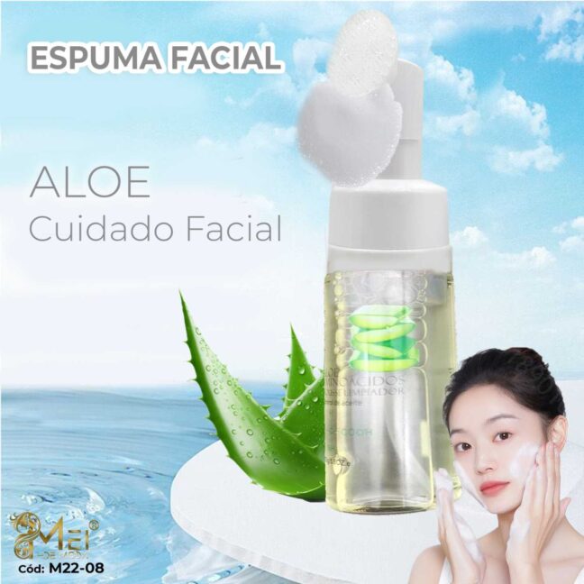 Mousse / Espuma Limpiadora Aloe Vera 150g