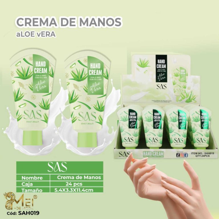 Crema de Manos Aloe Vera 55ml