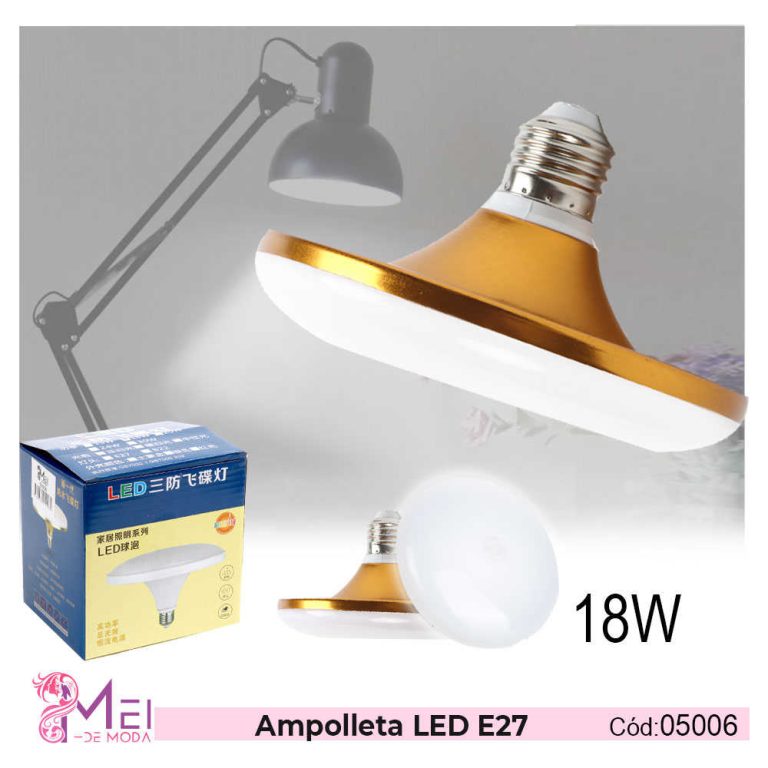 Ampolleta E27 18W