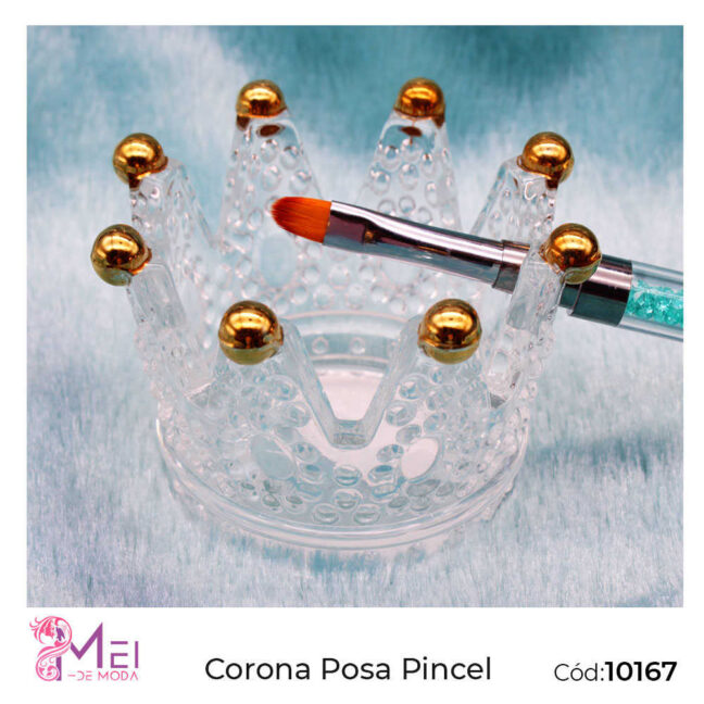 DAPPEN O CORONA POSA PINCEL CON DORADO