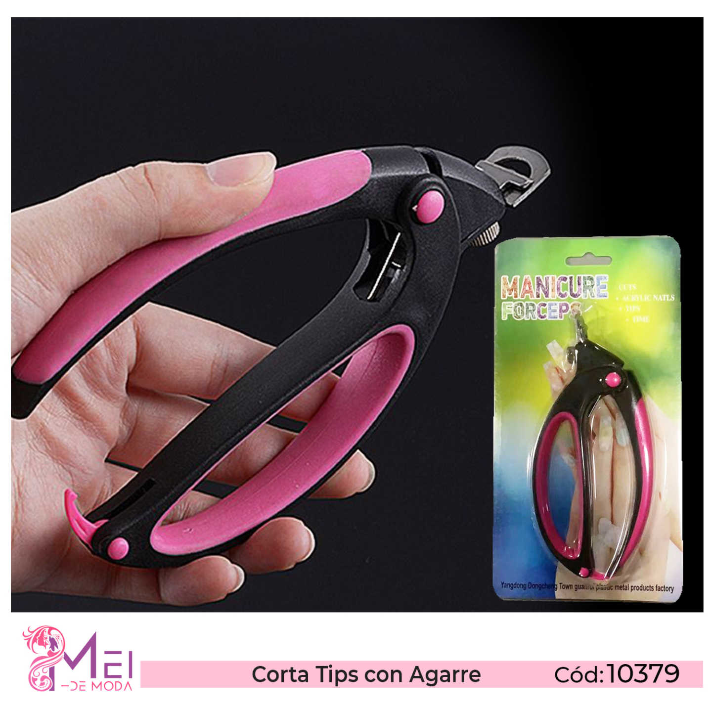 Corta Tips Magickur Glitter