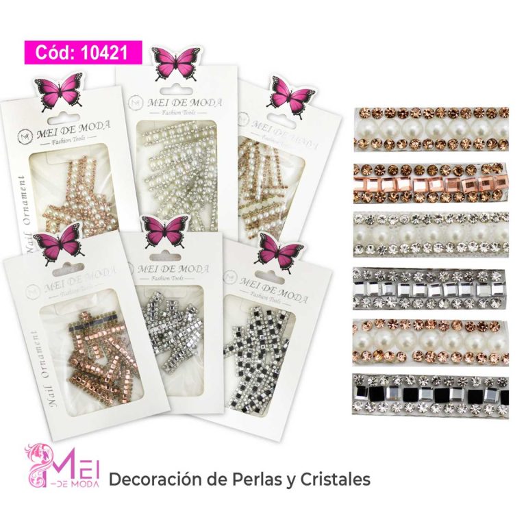 Decoración de Perlas y Cristales