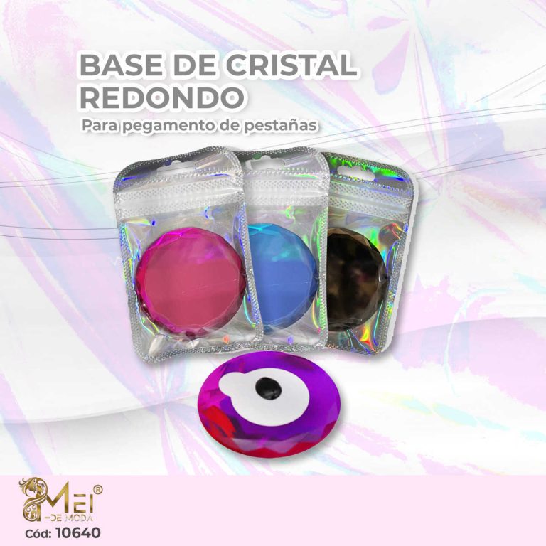 Base de Cristal para Pegamento de Pestaña