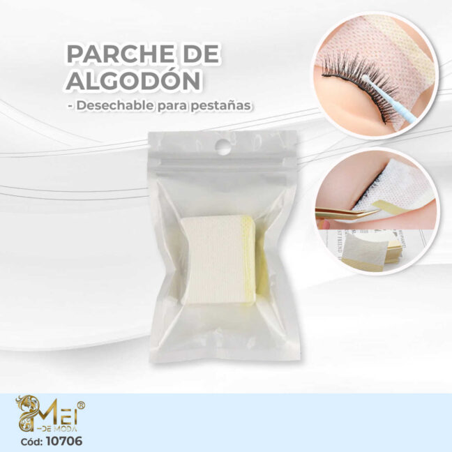 Parche de Algodón para Pestañas