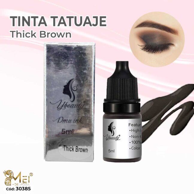 Tinta Thick Brown Tatuaje
