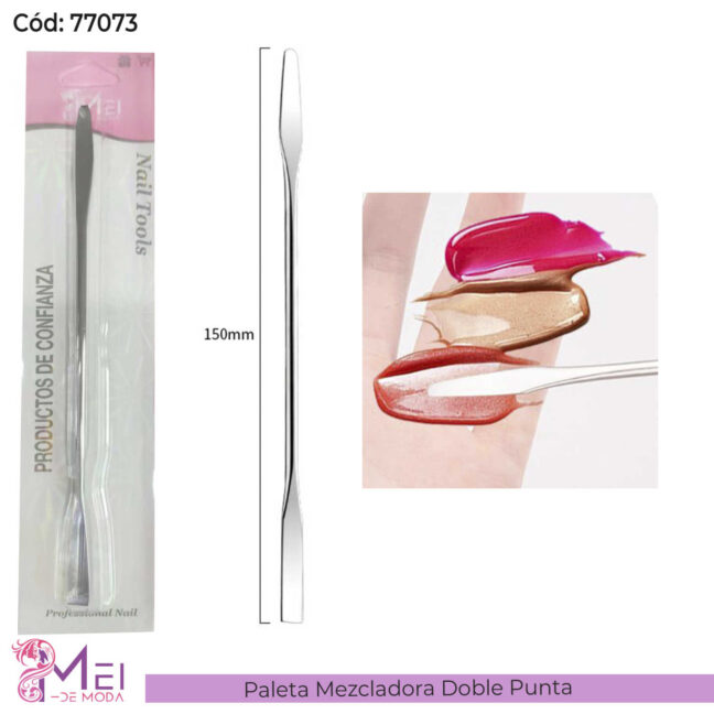 Paleta Mezcladora Doble Punta