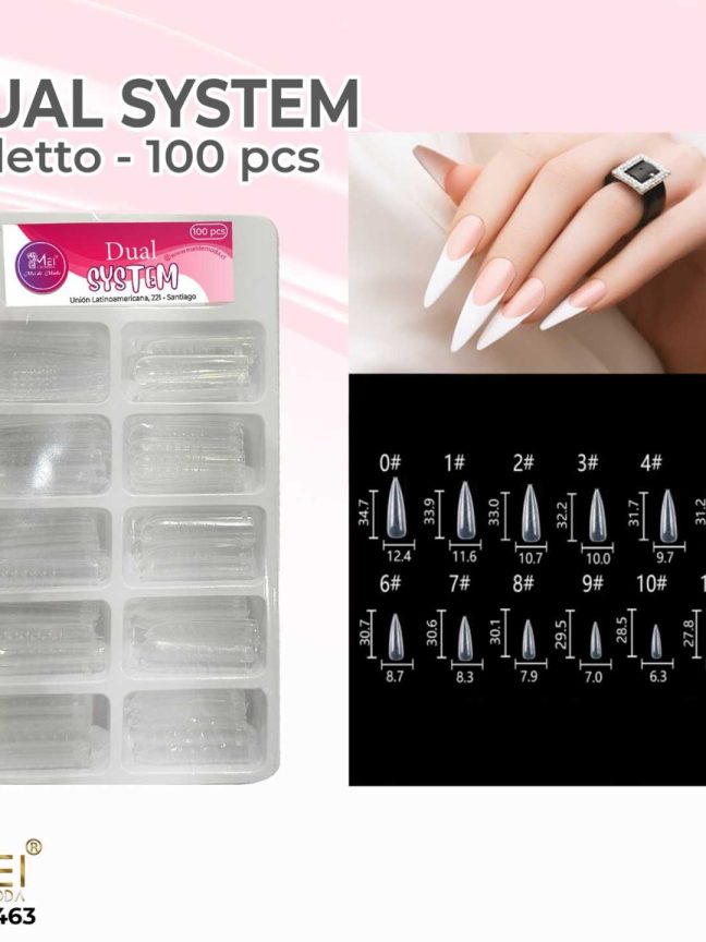 Dual System Stiletto 100 pcs