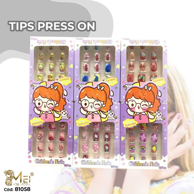 2 Tips press on para niñas 12006 por 1600