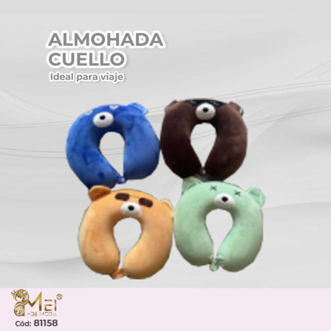 Almohada de Cuello de Colores