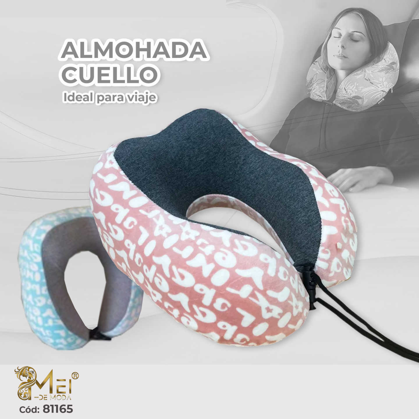 Almohada de Cuello Letras