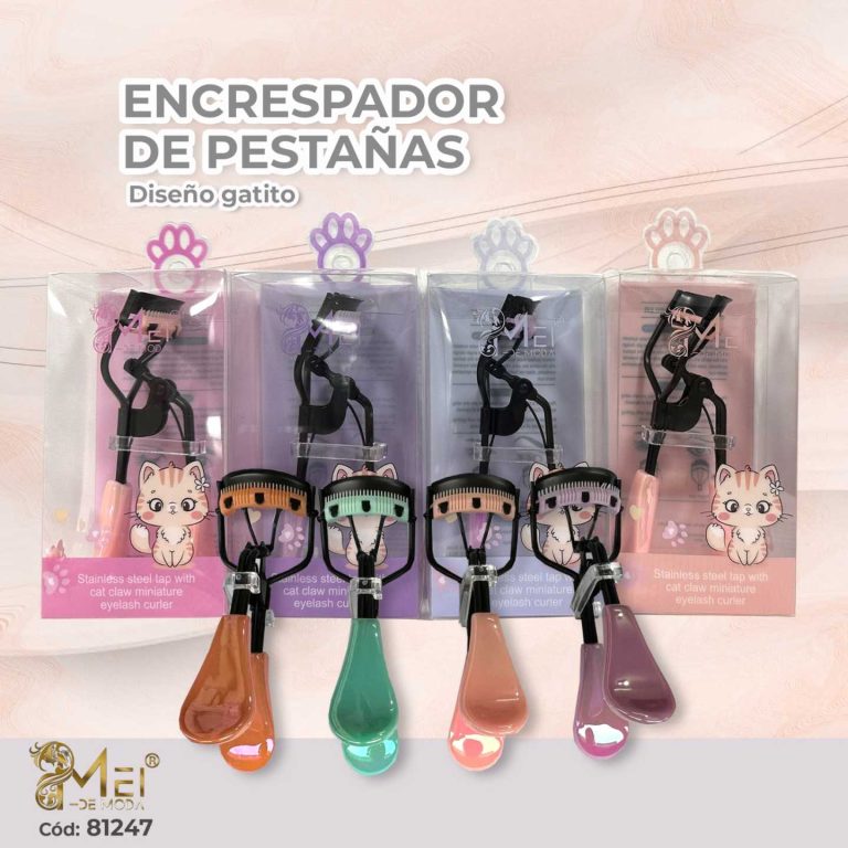 Encrespador de Pestañas 2 colores 10,2 cm