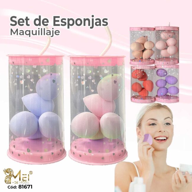 Esponja Faciales 5 pcs