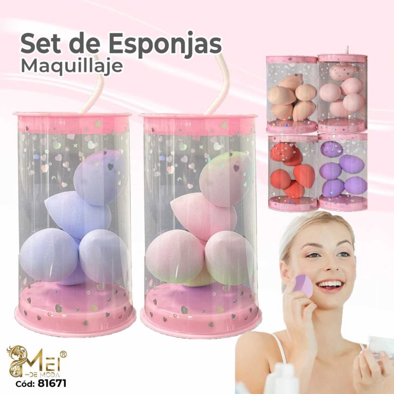 Esponja Faciales 5 pcs
