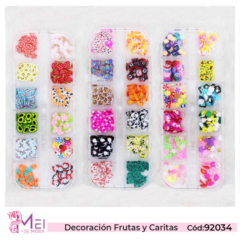 3 Decoración de Fruta y Flores 3D x 1440 pesos