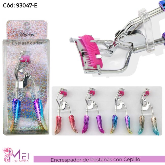 Encrespador de Pestañas con Cepillo