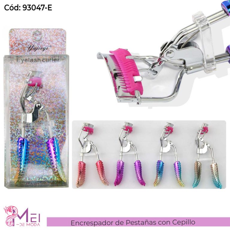 Encrespador de Pestañas con Cepillo
