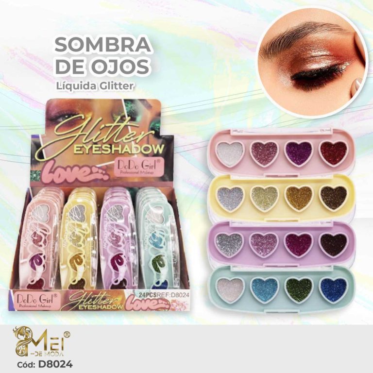 Sombra de ojos Corazón 4 colores