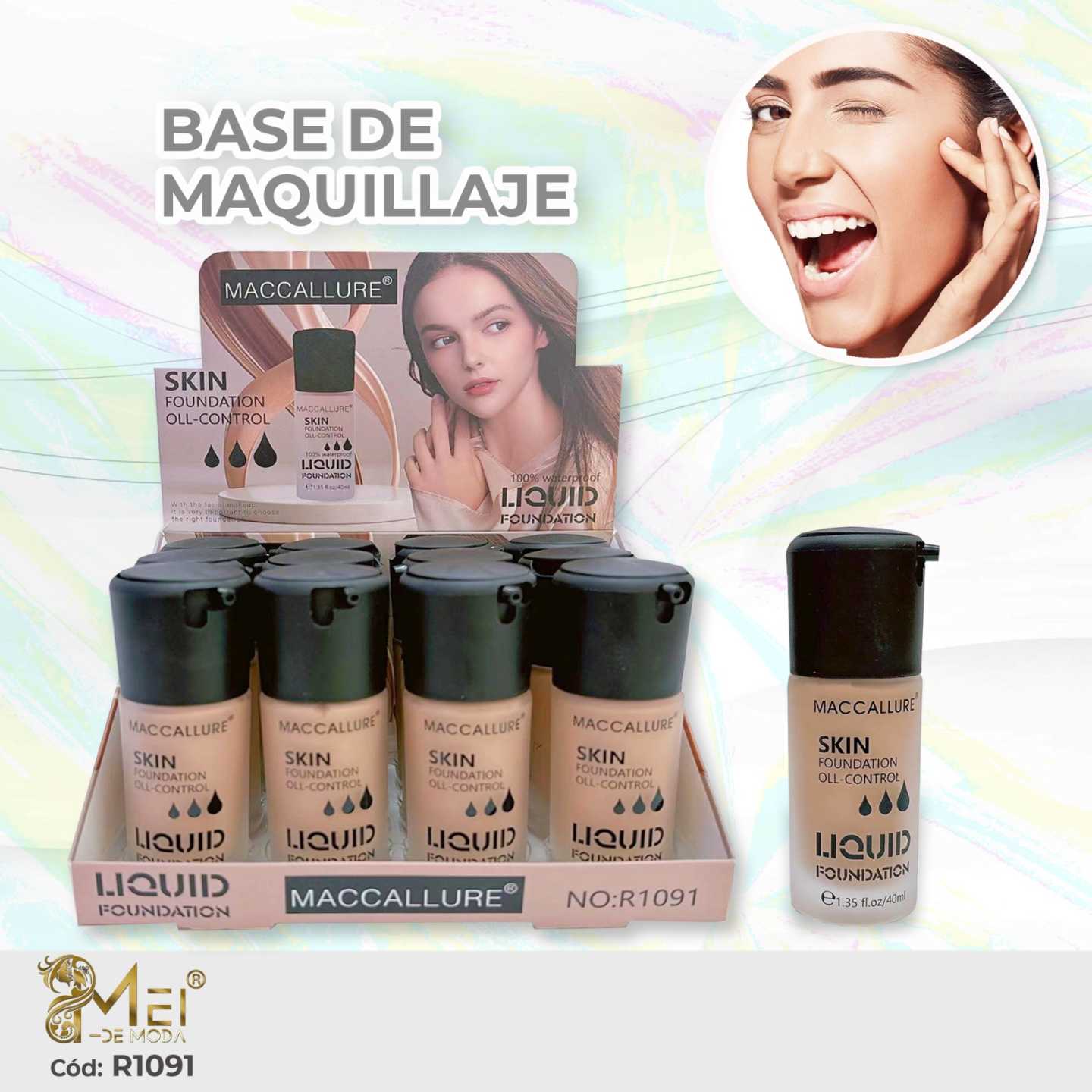 Base líquida 40 ml