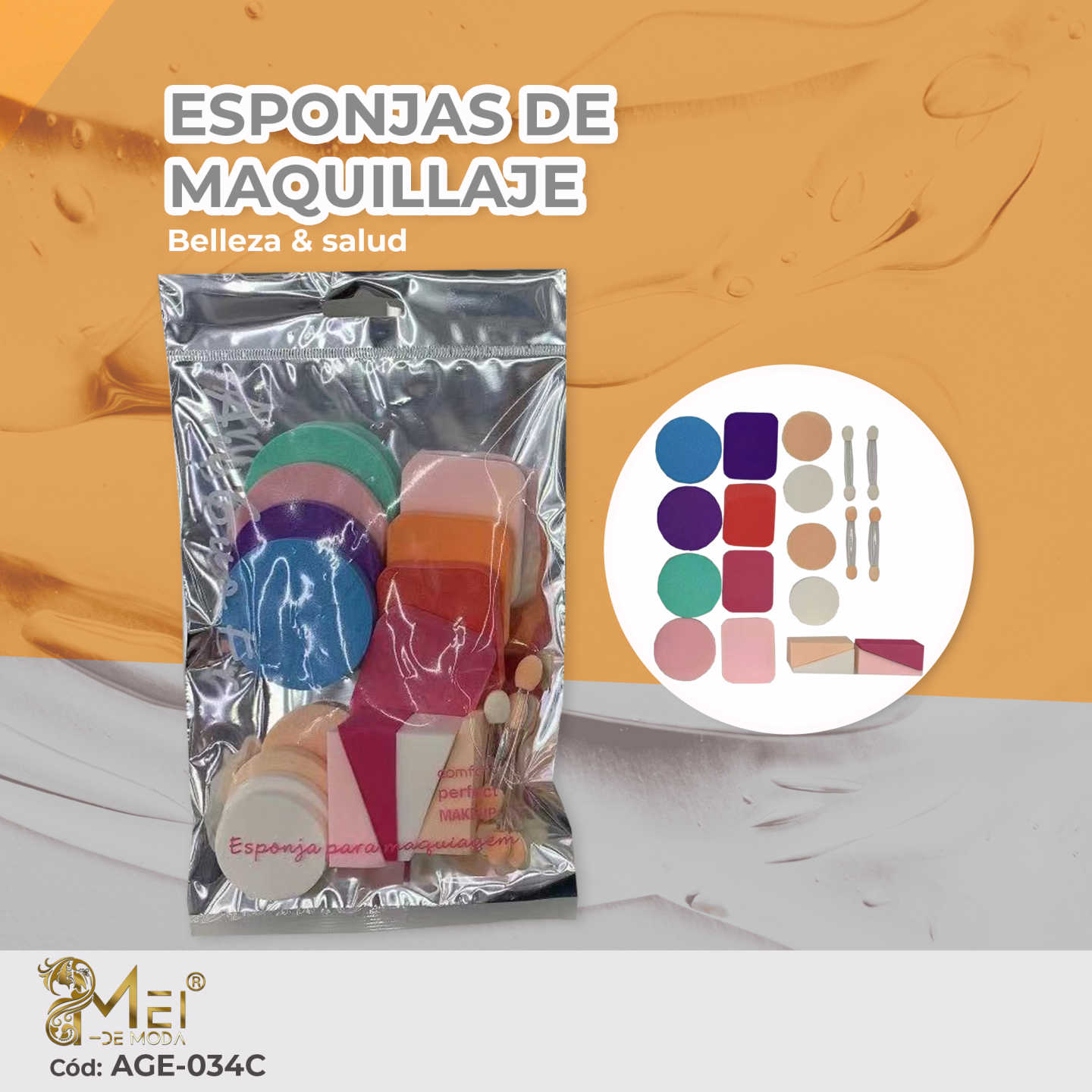 Kit de Esponjas 20 pcs