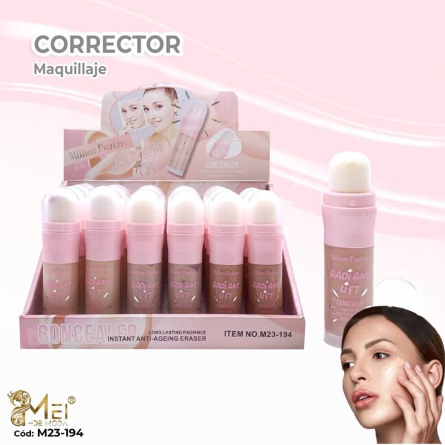 Corrector en barra 30ml tres colores